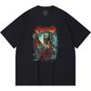 230 g/m² 100% Bavlna T-shirt Heavy Metal Rocková Kapela Tisk Populární Hudby Unisex Těžký Bavlněný T-shirt