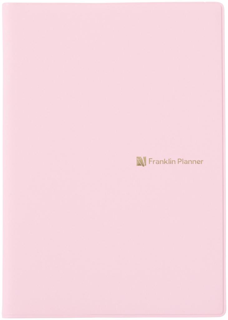 Franklin Planner Organizer, 1 Page Per Day, Starting January 2026, A6, Nuance Color, Coral Pink, 86556