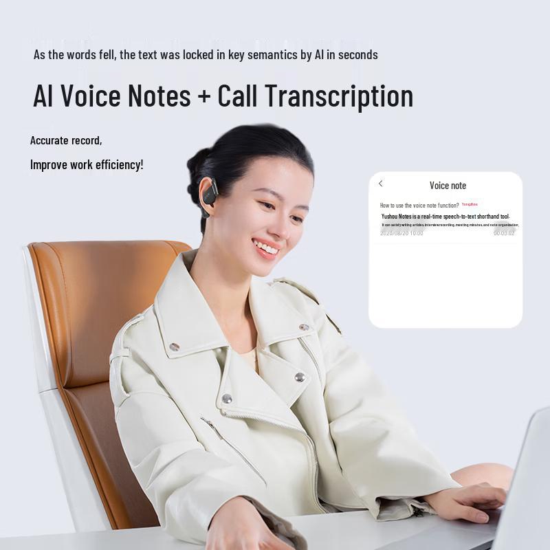 Cleer Arc5 AI Smart Dolby Ear-hook Bluetooth Headphones