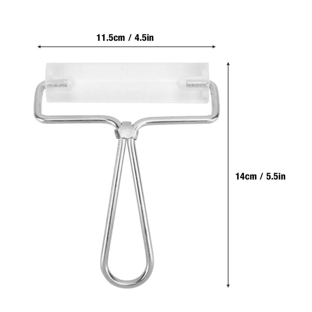 Acrylic Polymer Clay Metal Handle Rolling Pin Roller Art Clay Sculpture Hand Tool