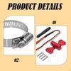 RC Motor Cooling Fan Base Adjustable Spare Parts Heat Dissipation Components
