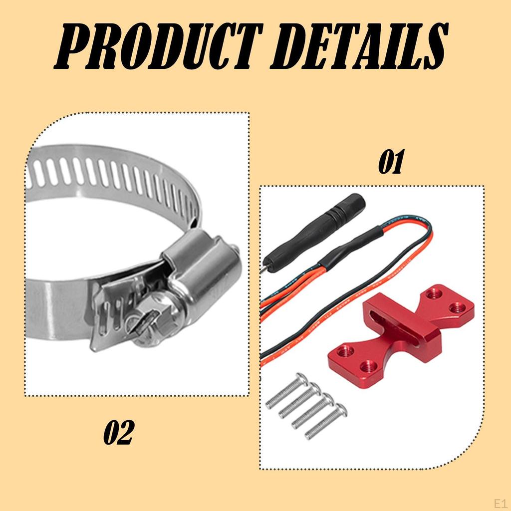 RC Motor Cooling Fan Base Adjustable Spare Parts Heat Dissipation Components