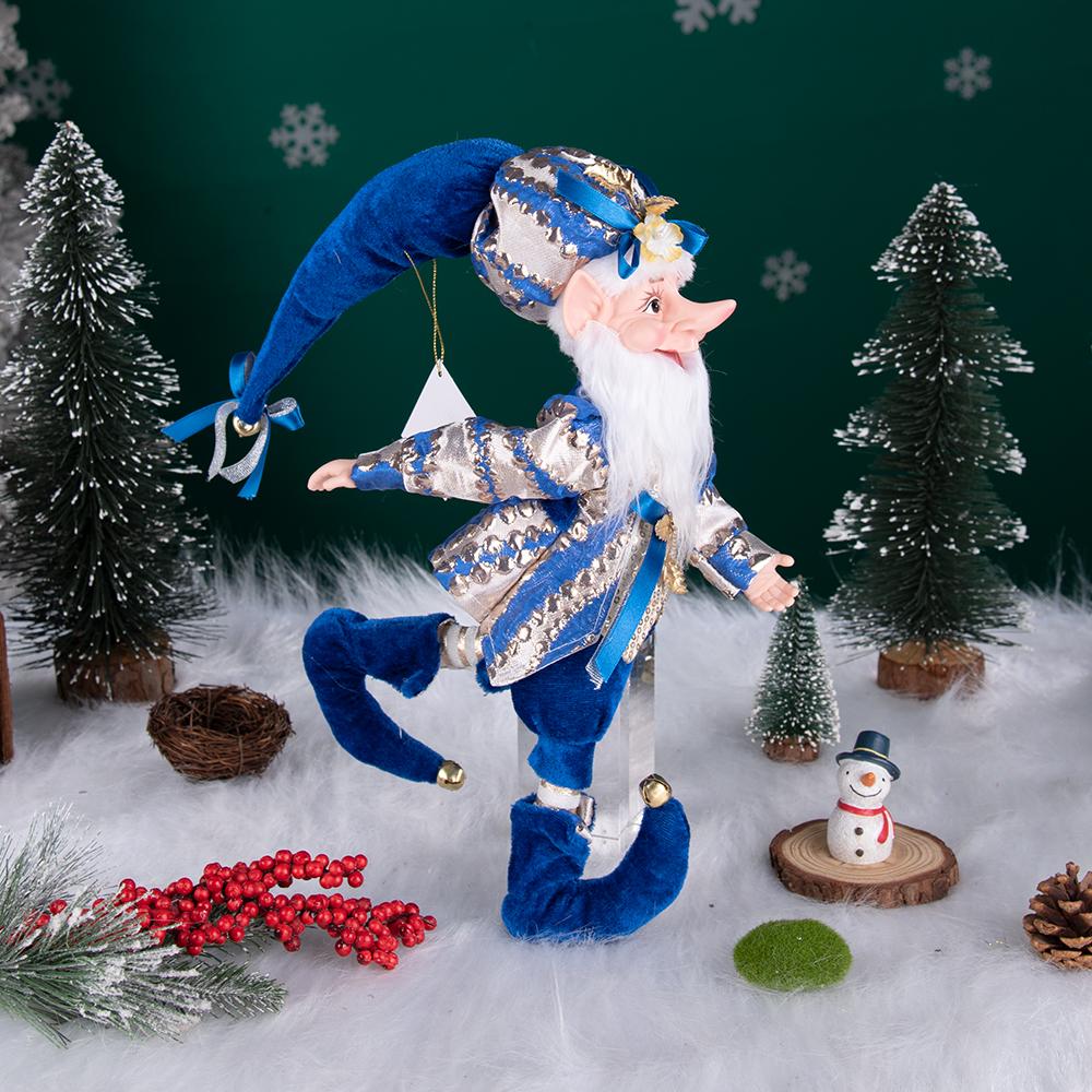 Neue Weihnachtselfen für zu Hause, Christbaumschmuck, lange Nase, Herdelfe, Wandbehang, Dekoration, Weihnachtselfen-Plüschpuppen