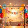 Verstelbare Lengte Ballonnenboog Stand Stevige IJzeren Paal Bureau Boog Frame Vakantie Studio