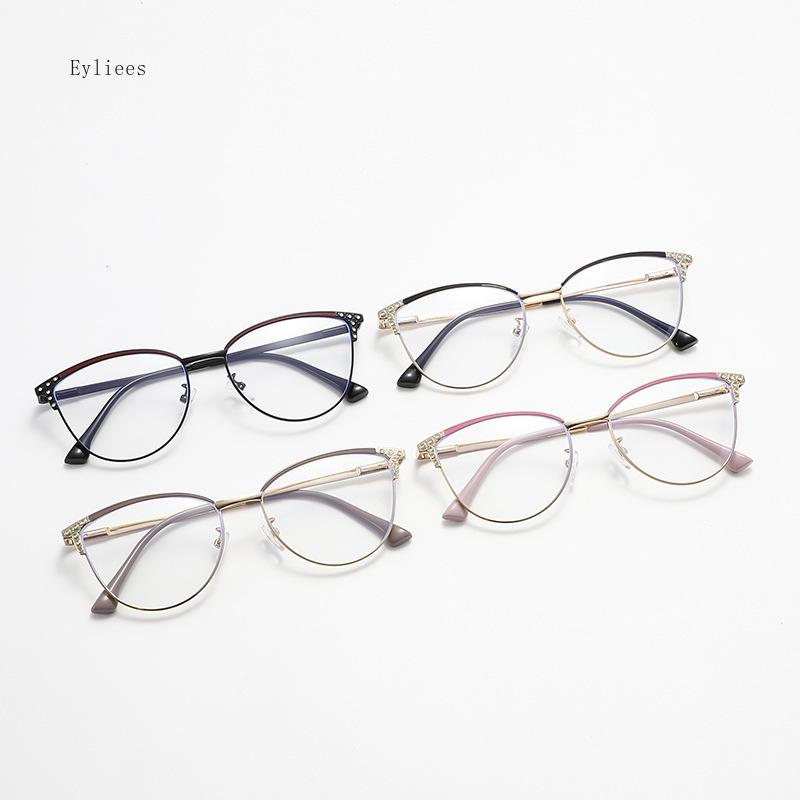 Blaulichtfilternde, farbwechselnde Brille, großer Rahmen, ultraleichte, flache Gläser, Myopie-Sonnenbrille, photochrome Brille bis -4,0