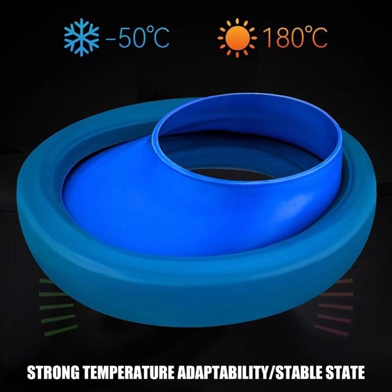 Corrosion Resistant Toilet Offset Flange Seal Wear Proof Offset Toilet Flange Seal for Secure & Hygienic Bathroom Setups