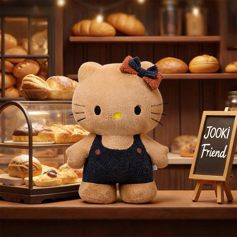 New Hello Kitty Plush Toy with Bow Tie