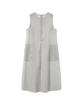Amomento Sheer Long Dress_Grey