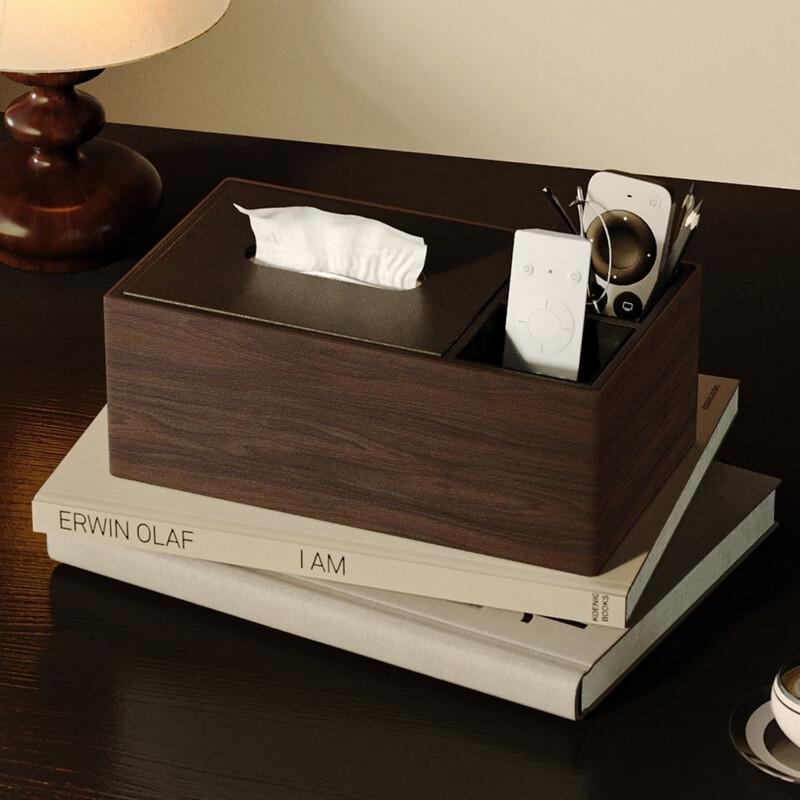 Yuzhuxun Wood Grain Tissue Box