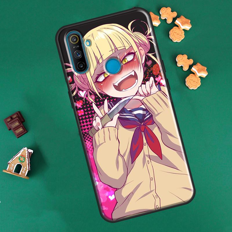 Carcasă anime Himiko Toga pentru OnePlus 10 Pro 9 Pro 8T 9R Nord2, pentru Realme 8i 9i 8 Pro C21 GT Neo 2 Master