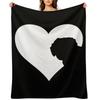 The Heart of the Labradoodle Lover Throw Blanket Beach Sofas for sofa Shaggy Blankets