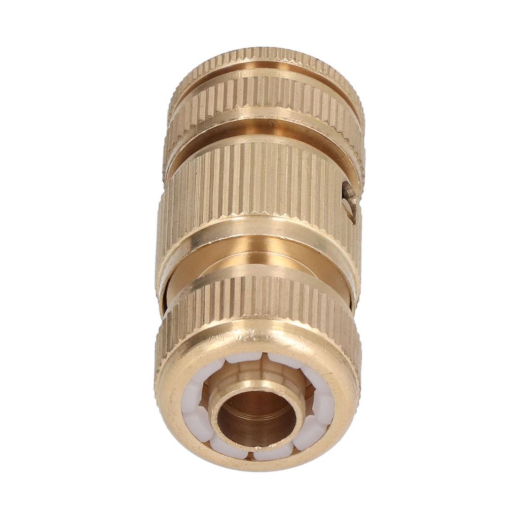Garden Hose Quick Connect 1 2 Inch Brass Material Removable Wide Range of Applications Durable Hose Connectors