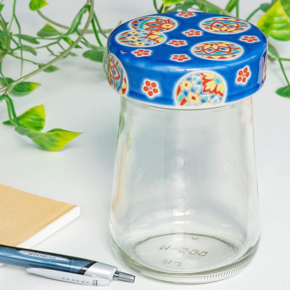 

Крышка для банки Kutani Ware Jar Cap 500 Bottles Set Temari Stylish Screw Cap Bottle Pattern Temari [Чехол для аксессуаров/Чехол для лекарств/]