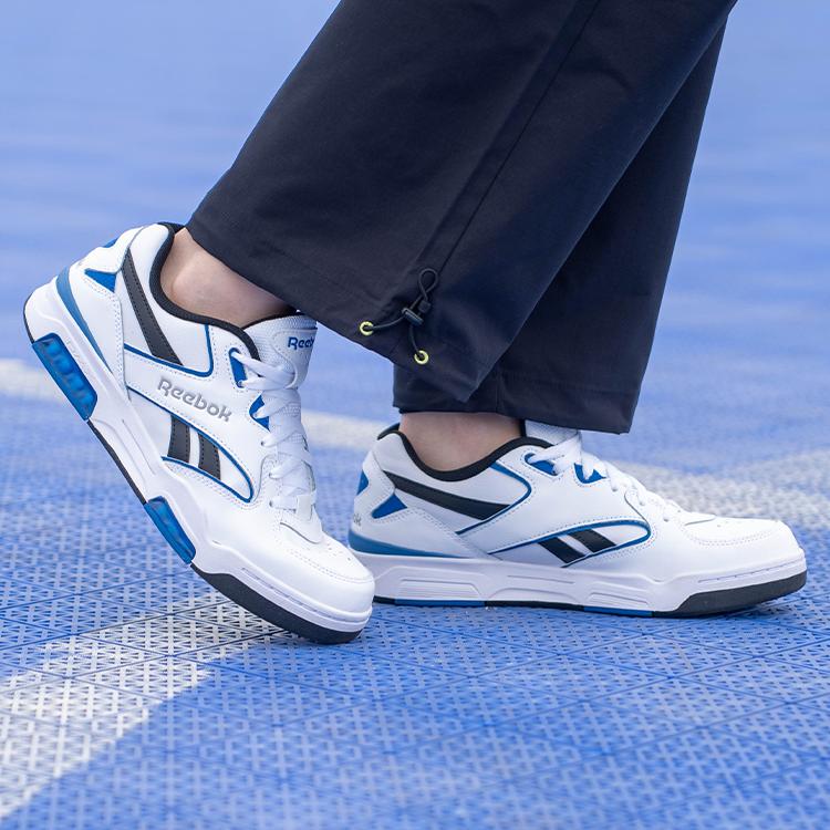 Reebok BB4500 DMX White Vector Blue Unisex Sneakers Black 100204820