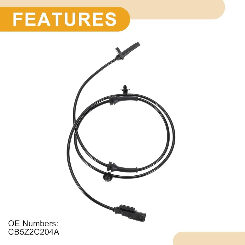 ABS Wheel Speed Sensor No.CB5Z2C204A Front Left Right ABS Sensor Anti-Lock Braking System Sensor for Ford Explorer 2011-2012