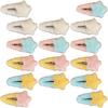 New Sweet Plush Hairpin Women Cute Star Shape Hair Clips Large Side Broken Bangs Bb Clip Fashion Girls Hair Accessories