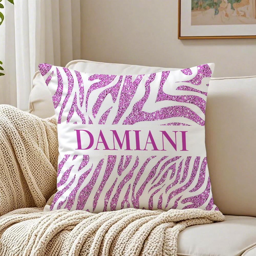 

Luxury Bold Italian Jewelry Brand DDamiani Cushion Cover Pillowcase Antidustmite living Room Sofa Decor Cushion Room 30X30cm