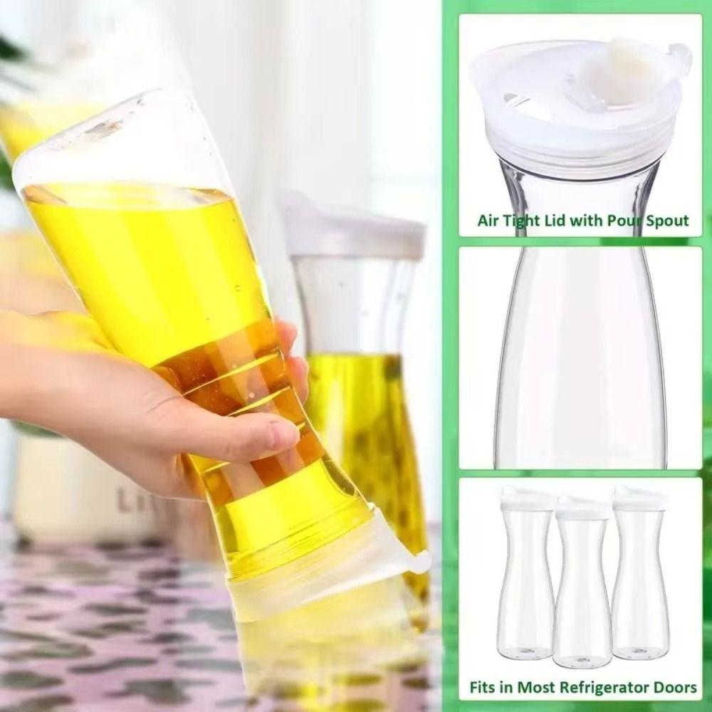 Heat-resistant Juice Bottle Transparent Coffee Milk Pot New Juice Cold Water Bottle