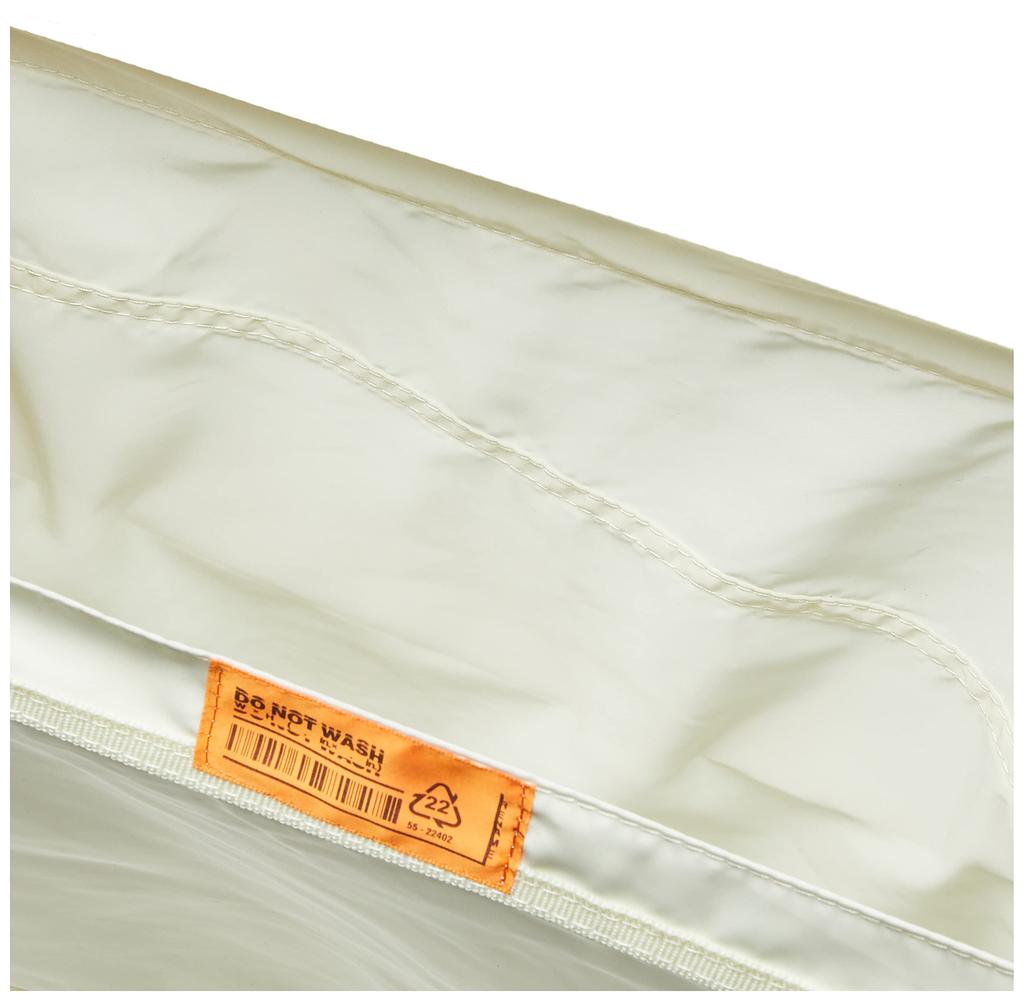 Nylon Shoulder Crossbody Bag for Men and Large Eco Ivory [Device+] High-Density Bag, Women, Ultra-Lightweight, Capacity, Bag,