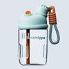 Heat-resistant Double Drinking Water Bottle Portable Tea Kettle Convenient Water Cup  Children