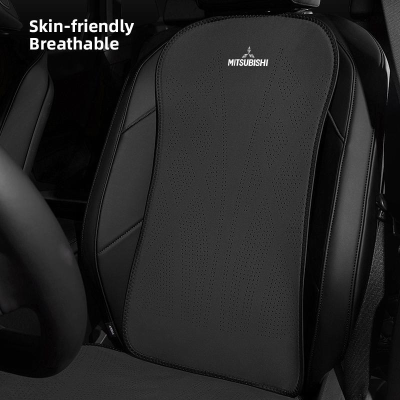 Keychain Car Seat Black Cushion Breathable Protector Pad Auto Interior For Mitsubishi Eclipse Lancer Outlander Pajero Ralliart