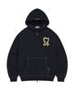 Wacky Willy Big Kiki Zip-Up Hoodie Navy