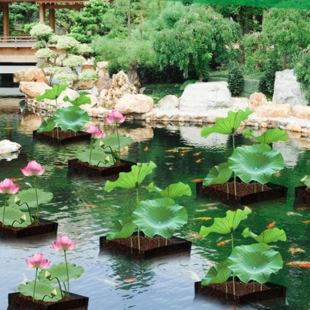 with Handles Aquatic Plant Baskets PVC Mesh Planting Grow Bag Lotus Planter  Pond Landscaping