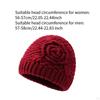 Autumn Winter Knit Beanie Hat Knitted for Travel Backpacking Hiking Outdoor