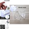 Modern And Simple 1 Inch Curtain Accessories 4-pack Blinds Positioning Hooks