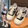 Xiaoxiangfeng Canvas Shoes Women's 2025 New Summer Ins Versatile Little White Shoes with Skirt Board Shoes