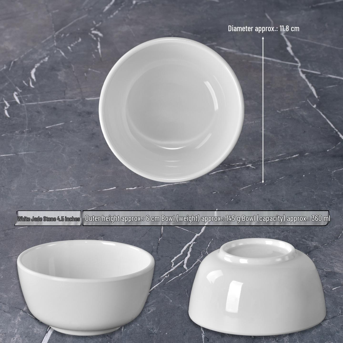 

Melamine Round Bowl for Fast Food, Rice, Soup, Dessert, and Hot Pot