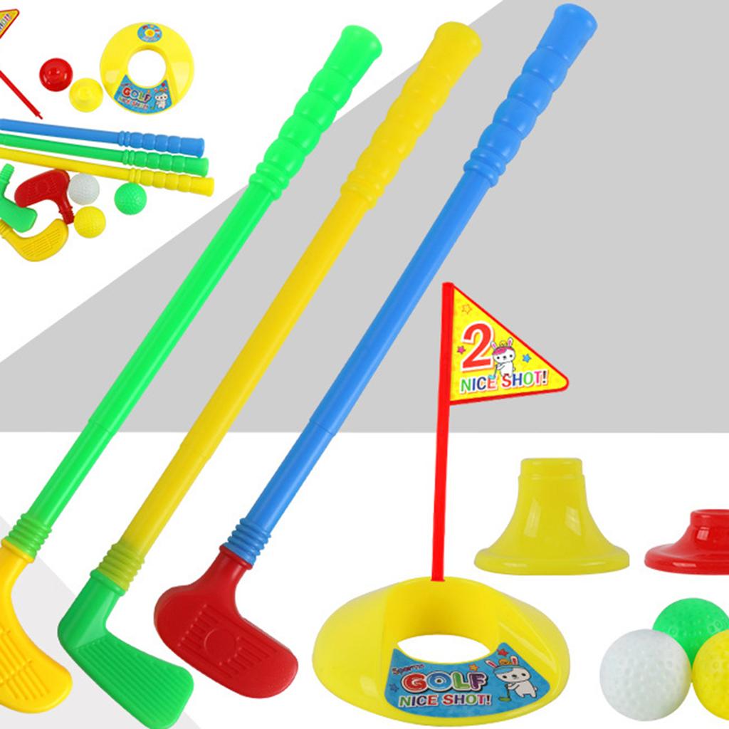 Toddler Golf Set Kids Golf Toy Kit Mini Indoor Golf Game Set Parent Child Interaction Outdoor Sports Toy