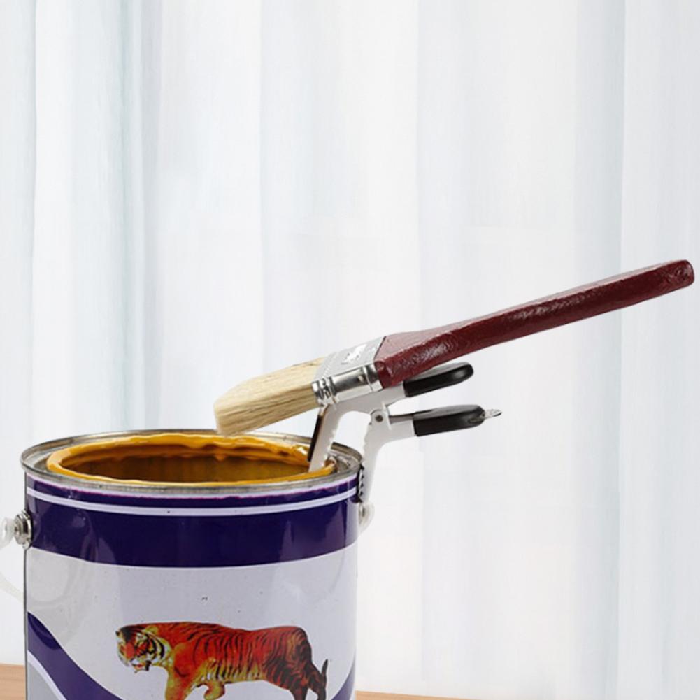 Magnetic Paint Brush Holder Clip Multipurpose Strong Magnet Clip Holding Paint Brush Holder Lid Opener for Renovation