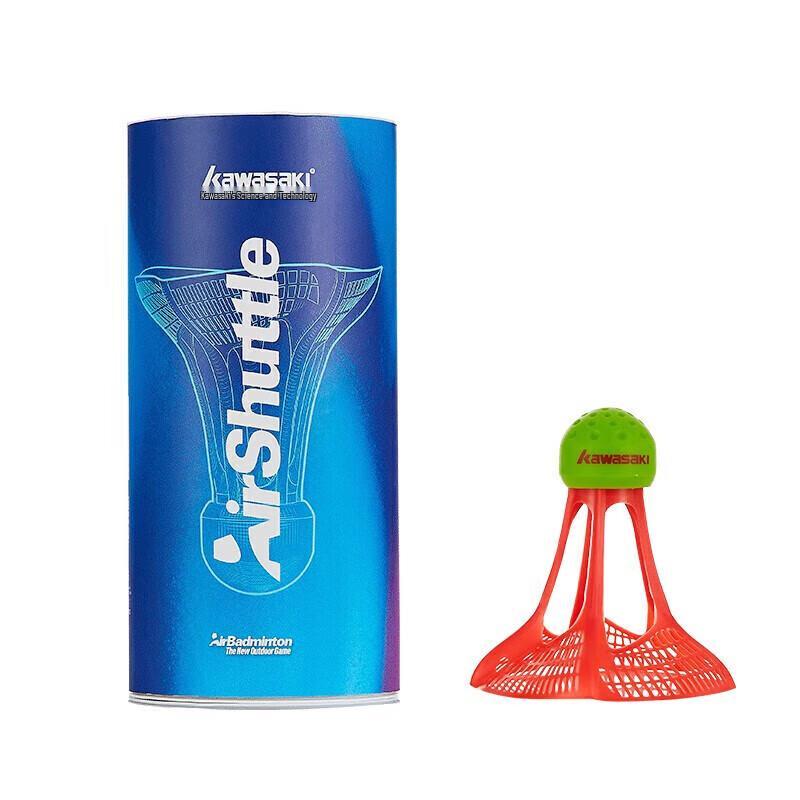 Kawasaki Outdoor Durable Badminton Shuttlecocks 3-Pack