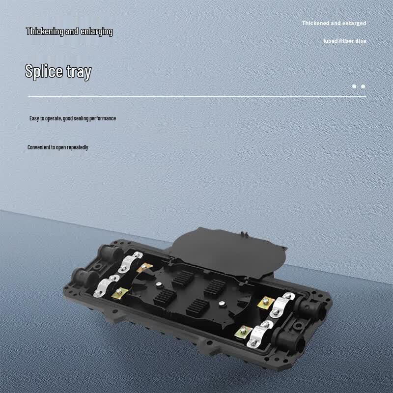 Outdoor Waterproof Fiber Optic Splice Enclosure (2 In/2 Out, D12 Core)