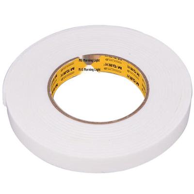 M&G Double-Sided Foam Tape, 18mm X 5 Yards, 10-Roll Pack