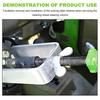 Heavy Duty Lock Plate Retainer Tool Steel Splitter Steering Wheel Puller  Auto Repair