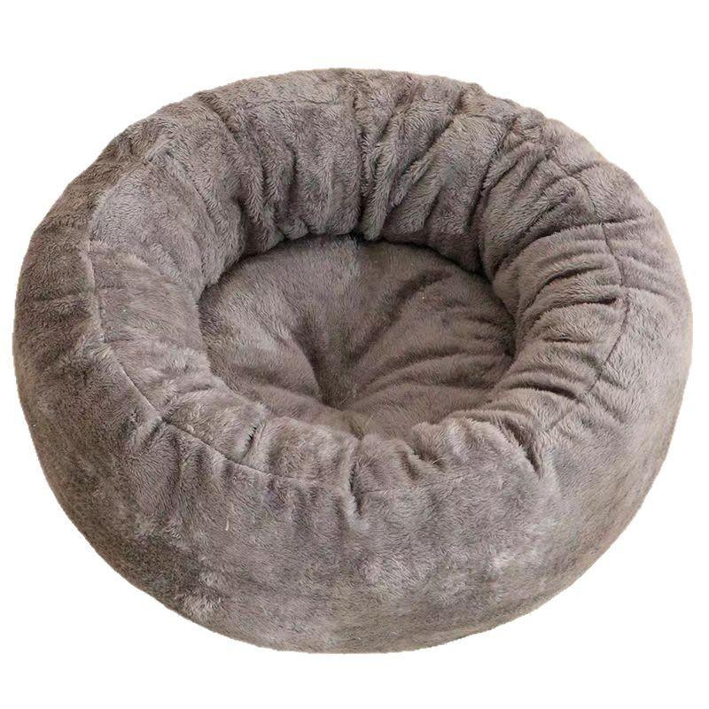 All Season Pet Bed Washable Cat Dog Round House Indoor Warm Winter Cushion for Cats Dogs