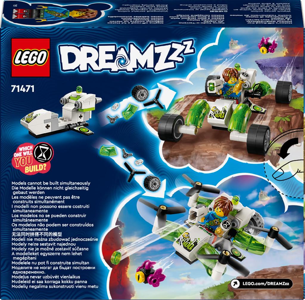 LEGO Dreams Mateo Off-Road Car, Toy, Gift, Building Blocks, Boys and Girls, Ages 6, 7, 8, 9, Elementary School Students, Miniature Car, 71471