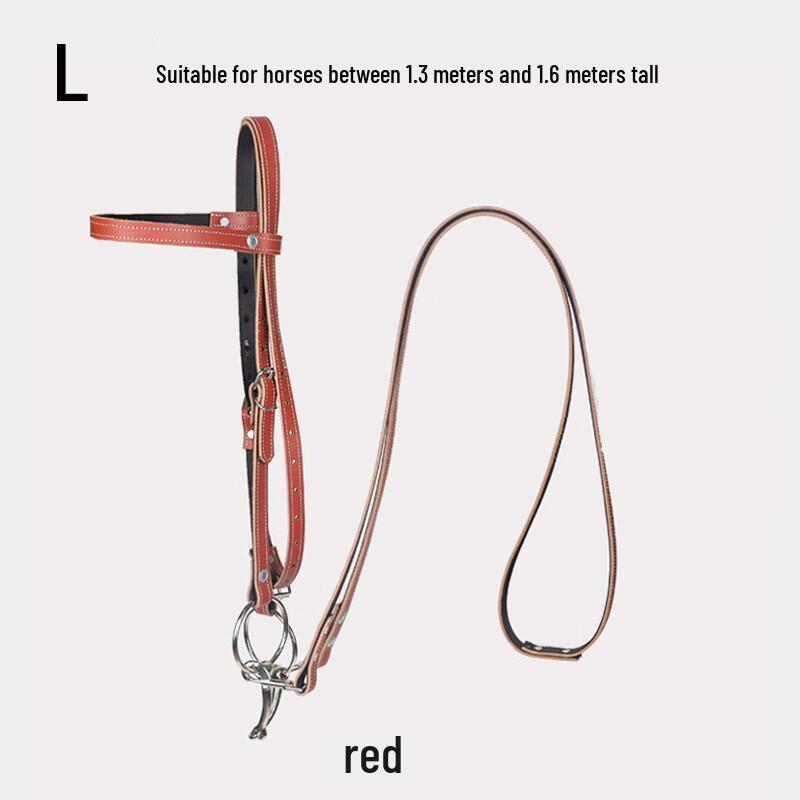 

Adjustable Horse Halter with Reins