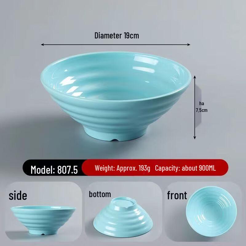 A5 Food-Grade Melamine Soup Bowls