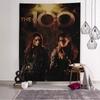 The 100 Tv Series Anime Hanging Bohemian Tapestry Home Decoration Hippie Bohemian Decoration Divination Wall Hanging Home Decor