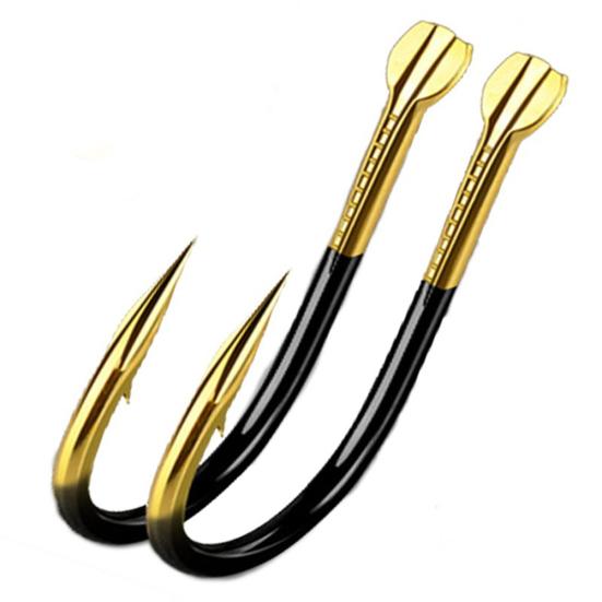 20 stk titan pigghåkrok orm fiskeutstyr agnholder Legert fiskeverktøy