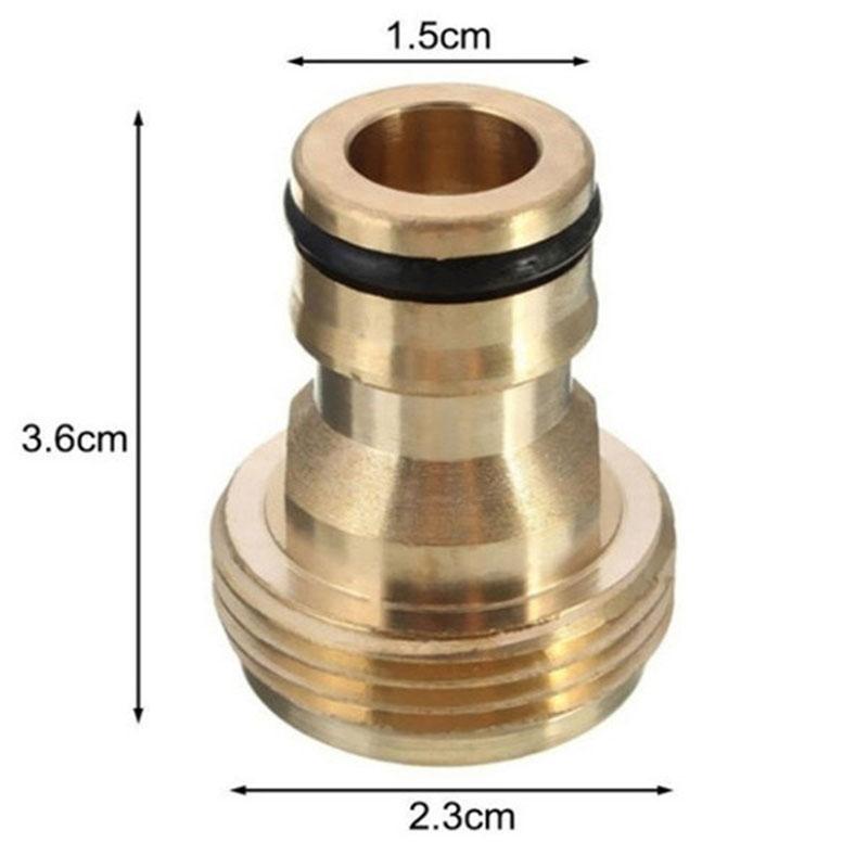 Multi-Fit Kitchen Faucet Adapter Metal Faucet Quick Connector Tube Fitting 23Mm Kitchen Faucet Mixer Hose Adaptor Pipe Joiner X