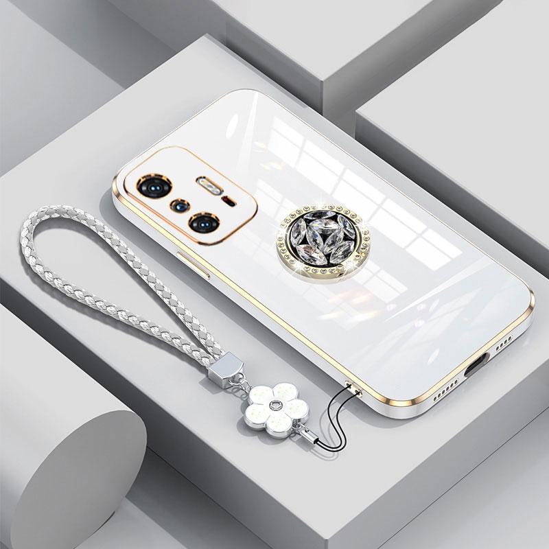 

Xiao11T чехол Роскошный бриллиантовый чехол для Xiaomi 11T Pro Mi 11 10 Lite 10T 9T 12T чехол для телефона с покрытием шнурка Чехлы 11T pro Mi9T&Case & Holder бежевый