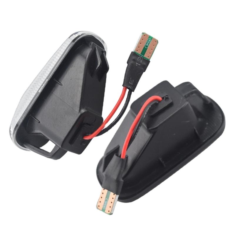 Waterproof Dustproof Bright LED Sequential Side Turn Signal Lamp Indicators for NA1 NA2 Vehicles Long Lasting Use 1 Pair