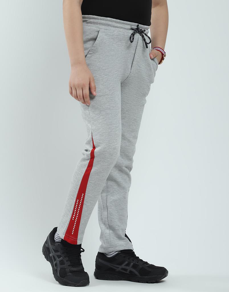 Monte Carlo Boy's Regular Fit Solid Track Pants