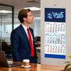 2026 Wall Calendar 3 Months Home Organizer Wall Hangable Calendar for Friends Family Living Room Study Apartment