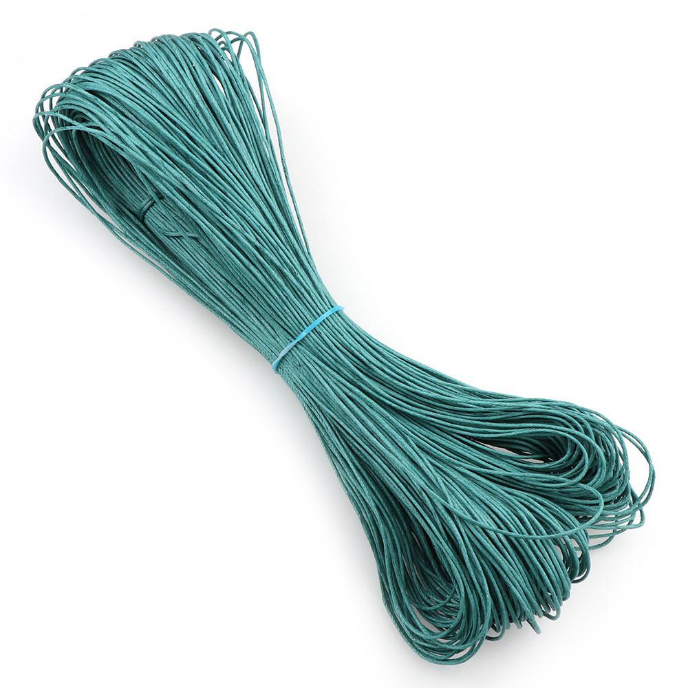 Colorful Korean 1.0mm Wax Cord for Handmade Necklace Weaving and Beading