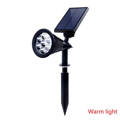 7 LED Solar Spot Lights Automatic Color Changing Garden Light IP65 Waterproof